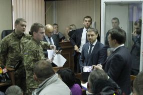 The court session on the case of "berkutivtsi"