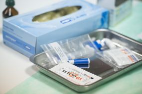 The rapid HIV testing