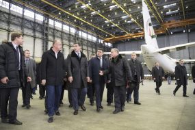 Vladimir Groisman visited plant "Antonov"