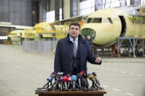 Vladimir Groisman visited plant "Antonov"