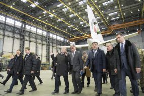 Vladimir Groisman visited plant "Antonov"