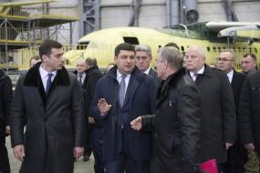 Vladimir Groisman visited plant "Antonov"