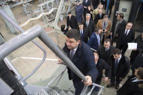 Vladimir Groisman visited plant "Antonov"