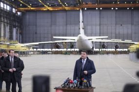 Vladimir Groisman visited plant "Antonov"