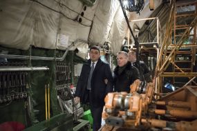 Vladimir Groisman visited plant "Antonov"