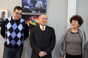 Oleksandr Nazar, Taras Vozniak and Adel Dianova