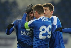 The players of FC "Dnepr" (Dnipro)