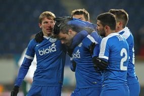 The players of FC "Dnepr" (Dnipro)