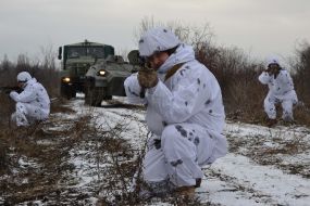 Participants of the three-day exercise