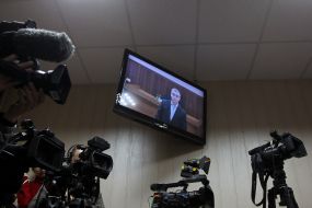 Заседание суда по делу "беркутовцев"