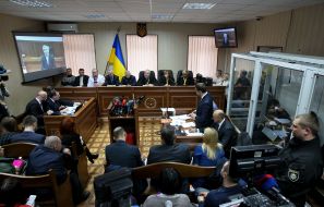 Заседание суда по делу "беркутовцев"