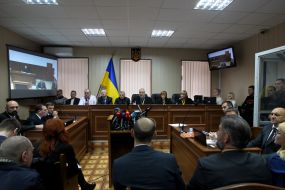 Заседание суда по делу "беркутовцев"