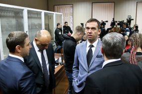 Заседание суда по делу "беркутовцев"