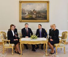 Петро Порошенко, Марина Порошенко, Анджей Дуда, Агата Корнхаузер-Дуда