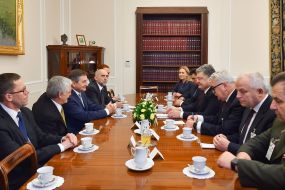 Зустріч Петра Порошенка та Марека Кухцінського