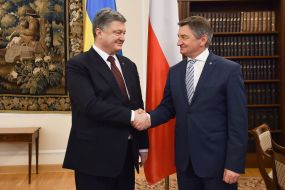 Зустріч Петра Порошенка та Марека Кухцінського