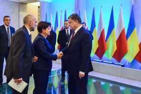Poroshenko's visit to Poland