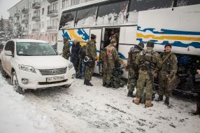 The rotation of the battalion fighters "Poltava"