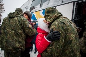 The rotation of the battalion fighters "Poltava"