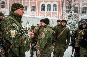 The rotation of the battalion fighters "Poltava"