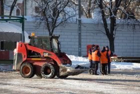 Уборка снега