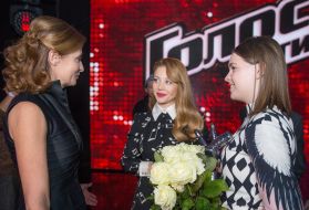 Marina Poroshenko, Tina Karol and Elina Ivashchenko