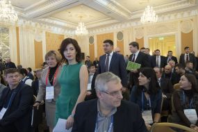 Vladimir Groisman, Irina Ozymok and Yaroslav Johnson