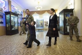 Экспозиция "Вооруженные Силы Украины. 25 лет"