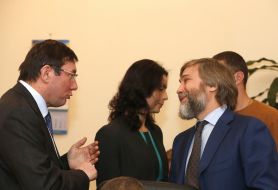 Yuriy Lutsenko and Vadim Novinsky