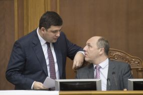 Vladimir Groisman, Andriy Parubiy