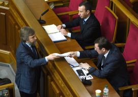 Yuriy Lutsenko and Vadim Novinsky