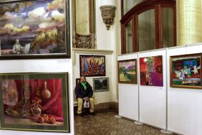Exhibition of paintings of Zakarpattya artists in Budapest
