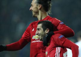 The players of FC "Manchester United" 