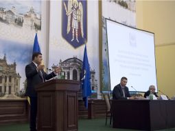 Vladimir Groisman and Vitali Klitschko