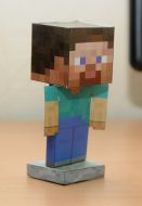 The figurine of the hero of a computer program