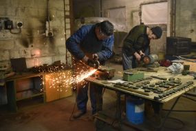 Zaporizhia automotor "Phaeton" repaired 13 armored vehicles