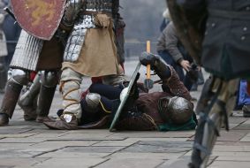 Historical reconstruction of siege of Kyiv 1240