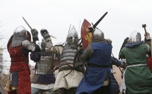 Historical reconstruction of siege of Kyiv 1240