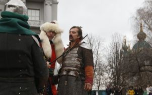 Historical reconstruction of siege of Kyiv 1240