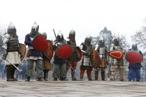 Historical reconstruction of siege of Kyiv 1240