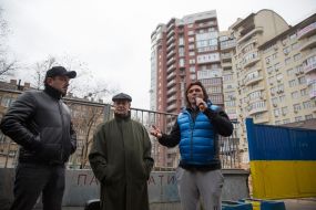 Garik Krychevskyy, Roman Balayan, Vitaly Borysiuk