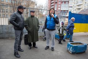 Garik Krychevskyy, Roman Balayan, Vitaly Borysiuk