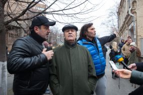 Garik Krychevskyy, Roman Balayan, Vitaly Borysiuk