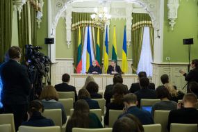 Петр Порошенко и Даля Грибаускайте