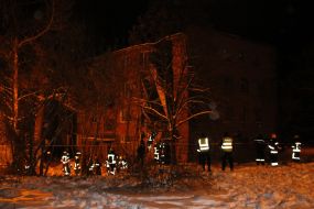 The collapse in the dormitory