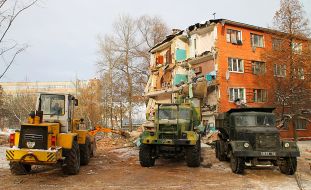 Rescue works in Chernigov