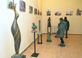 Виставка скульптур Олексія Владімірова