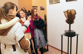 Виставка скульптур Олексія Владімірова