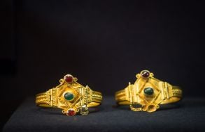Bracelets from gold