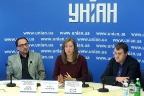 Yuri Grishin, Olga Skrypnyk, Andriy Schekun